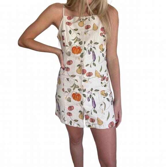 BAILEY ROSE Dresses & Skirts - NEW BAILEY ROSE opal fall harvest buttoned mini dress in cream